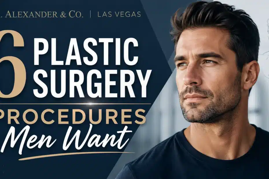 Plastic Surgery Procedures Men Want
