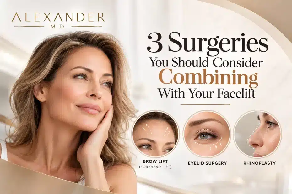 Facelift surgery