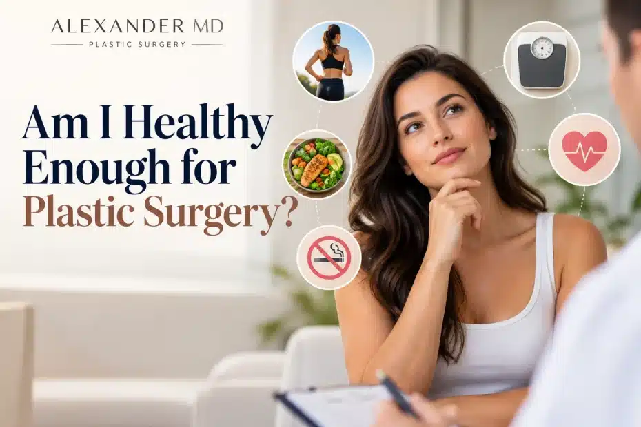 healthy enough for plastic surgery
